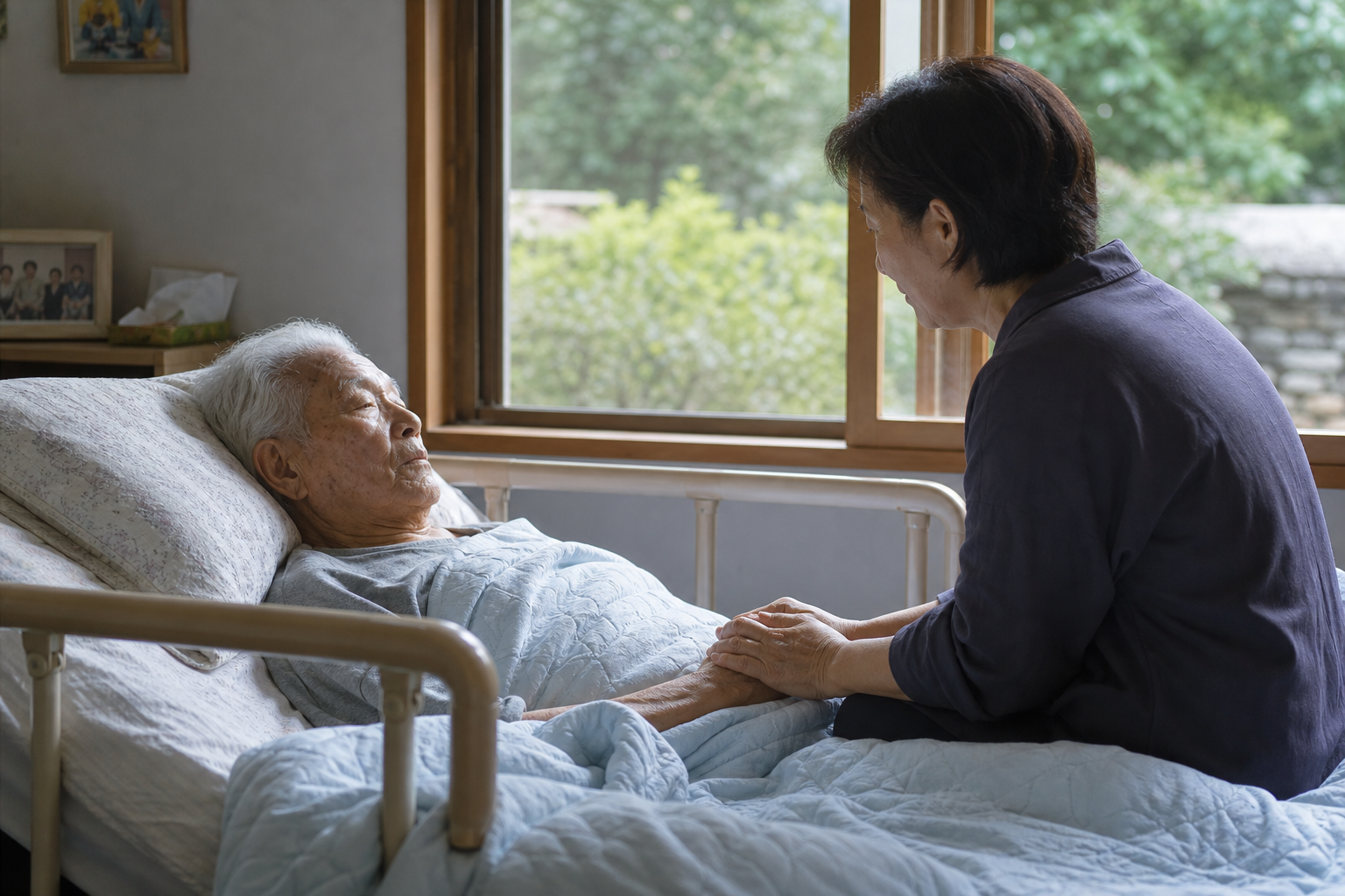 [호스피스, 임종, 의료격차] 기사 핵심 맥락을 보여주는 이미지 - 동아일보가 인용한 중앙호스피스센터 자료에 따르면 전국 호스피스 기관 126곳 가운데 47.6% (60곳) 이 서울·경기·인천 등 수도권에 집중돼...