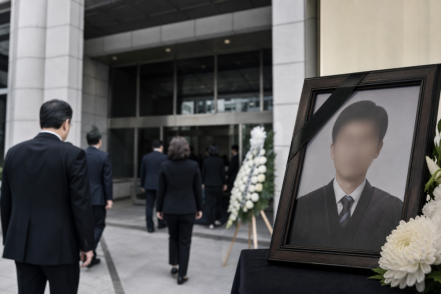 법원 건물, 판사, 조문 기사 영향과 배경을 설명하는 이미지 - 이번 보도에서 가장 중요한 대목은 ‘왜, 어떻게’ 사망했는지에 대한 정확한 경위다. 매체들은 신 부장판사가 숨진 채 발견됐다고 전하며, 통상적인...