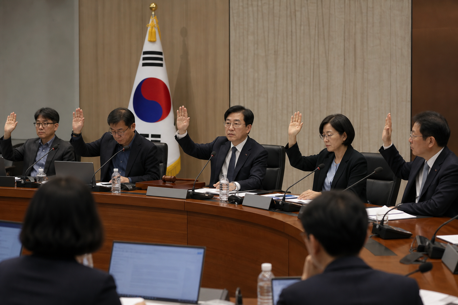 [공영방송, 방송위원회, 정부회의] 기사 핵심 맥락을 보여주는 이미지 - 방미통위는 지난달 10일 초안을 보고한 뒤 입법·행정예고와 토론회 등을 거쳐 의견을 수렴해 내용을 보완했다고 설명했다. 방미통위원장 김종철 위원...