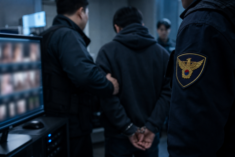 [불법촬영 수사, 사이버범죄, 경찰] 기사 대표 이미지 - 불법 촬영물 유통 사이트 운영진 체포…‘가입자 54만’ 규모 드러나