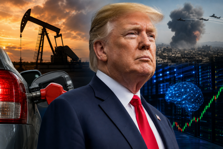 [oil prices, gasoline, Trump] 기사 대표 이미지 - 트럼프, 유가 압박 속 “연방 휘발유세 일시 중단” 시사…중동 긴장·AI 랠리 사이 줄타기
