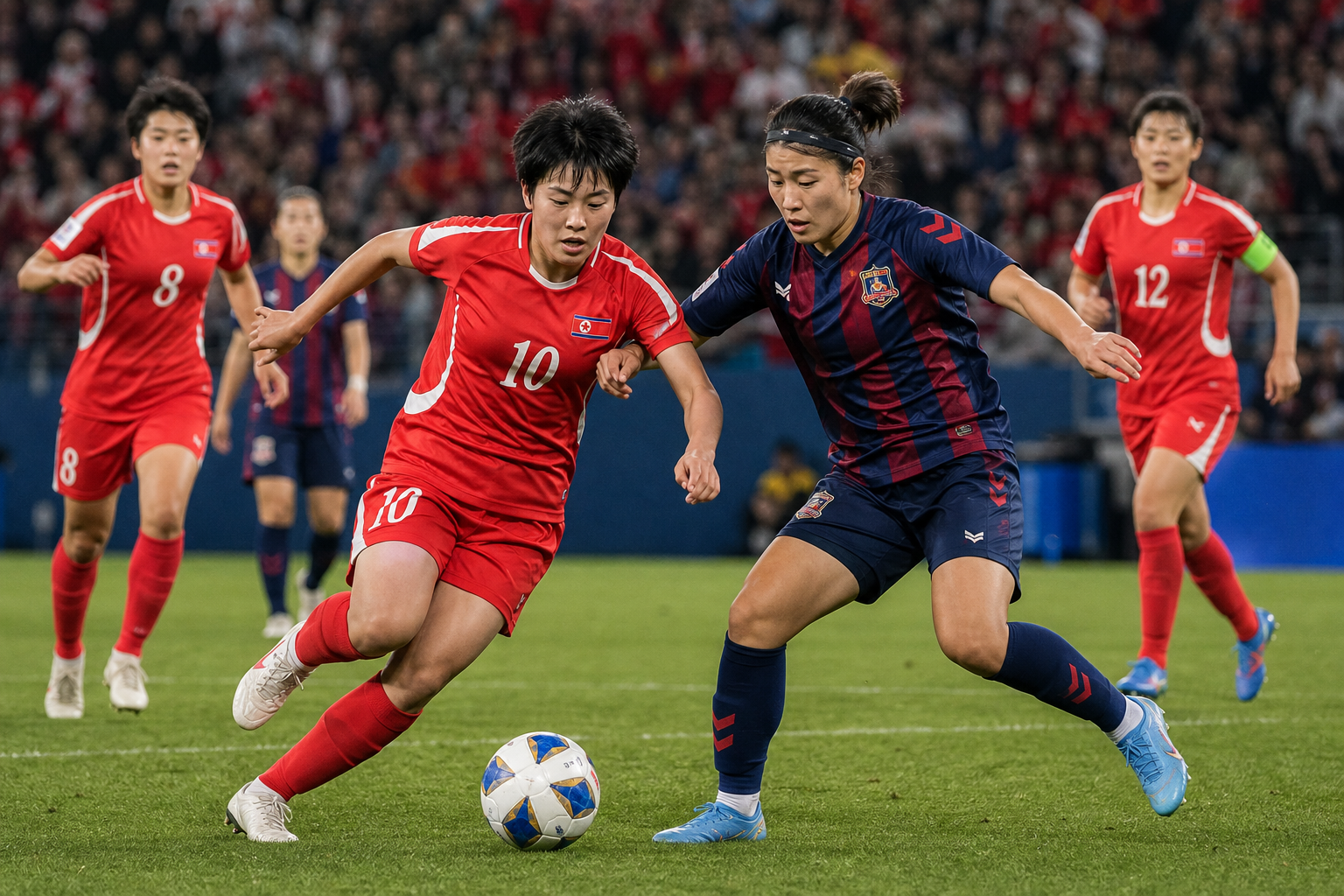 북한여자축구, 수원FC, 4강전 기사 영향과 배경을 설명하는 이미지 - 남북체육교류협회는 수원FC와 내고향의 경기를 위해 약 100명의 응원단 을 꾸릴 계획이라고 밝혔다. 특히 협회는 과거 교류의 취지를 계승해 관중...