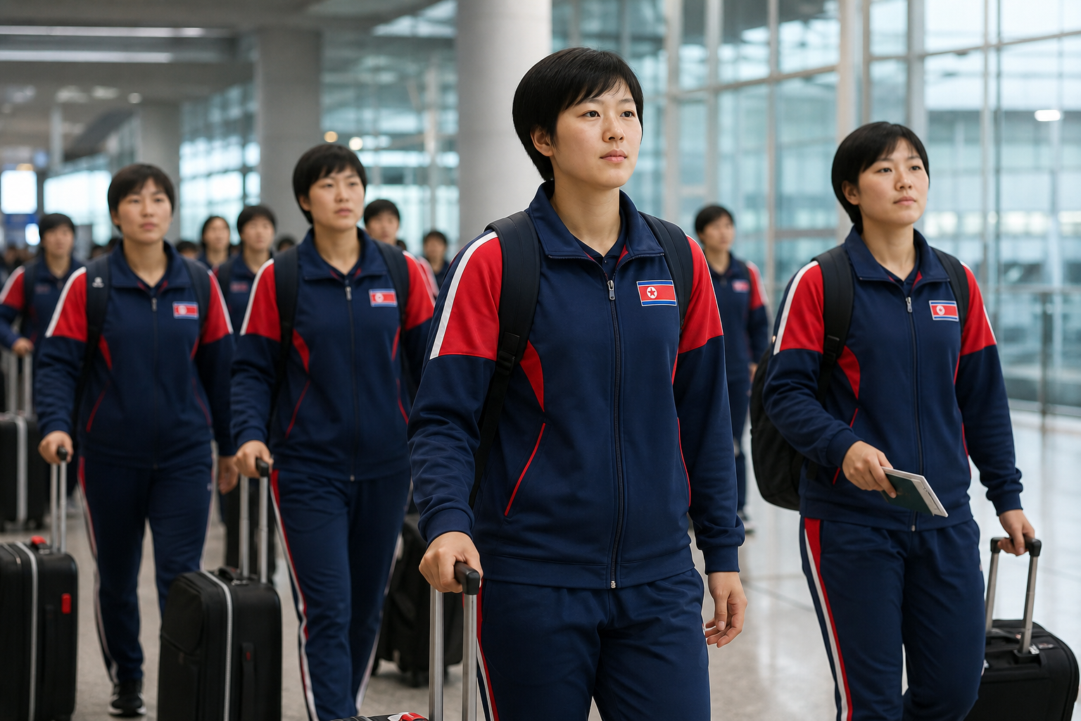 북한여자축구, 수원FC, 4강전 기사 핵심 맥락을 보여주는 이미지 - 연합뉴스에 따르면 남북체육교류협회는 내고향 선수단이 12일 항공편으로 베이징에 도착 했다고 밝혔다. 협회는 내고향이 13일부터 16일까지 베이징...