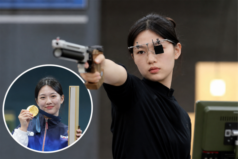 25m권총, 사격대회, 금메달 기사 대표 이미지 - ‘파리 金’ 오예진, 25m 권총서 18년 만에 한국 신기록…595점 폭발