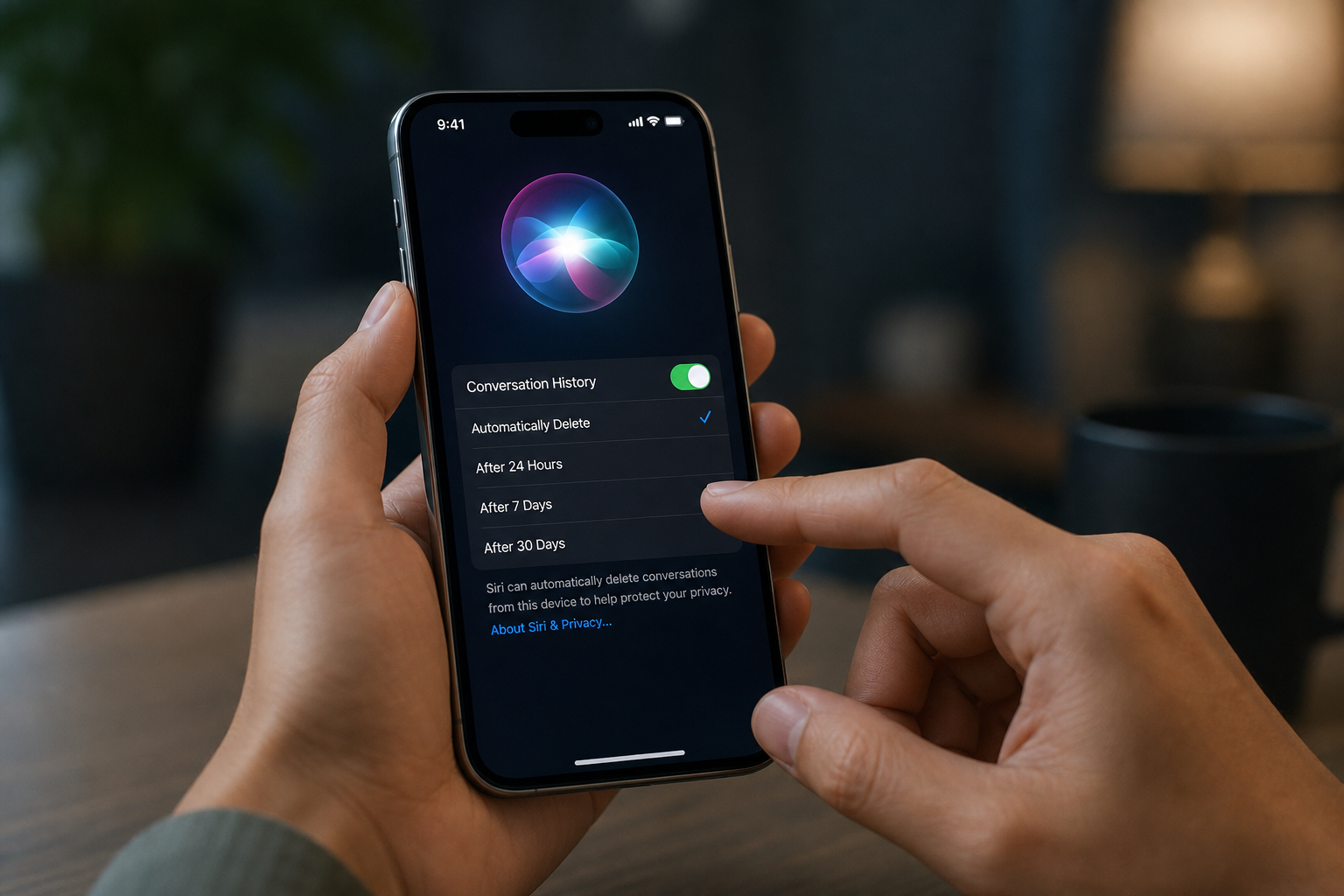 siri 개인정보 기사 영향과 배경을 설명하는 이미지 - 보도에 따르면 새 시리는 대화 이력이나 개인화에 활용되는 ‘기억(memory)’ 기능과 관련해 더 엄격한 제한을 둘 가능성이 있다. 챗봇들이 대...