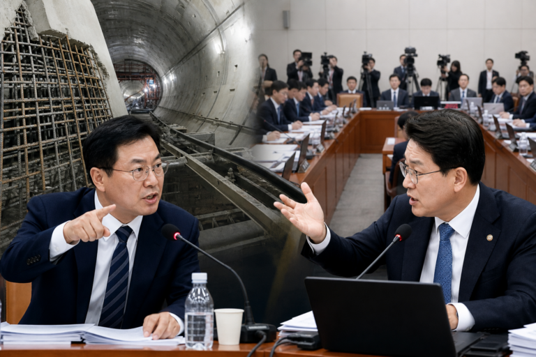 [GTX 철도, 철근, 국회] 기사 대표 이미지 - GTX-A 삼성역 철근 누락 놓고 국회 행안위 공방…“은폐 vs 허위” 책임공방으로 번져