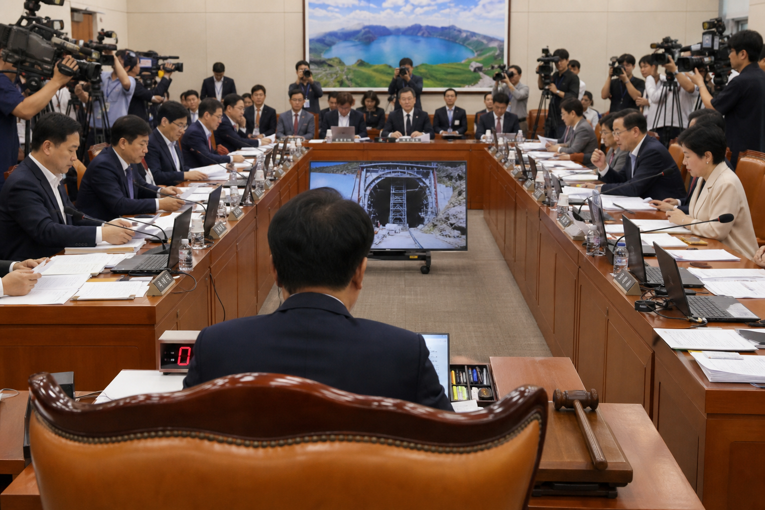 [GTX 철도, 철근, 국회] 기사 핵심 맥락을 보여주는 이미지 - 연합뉴스에 따르면, 민주당은 서울시가 철근 누락 사실을 국토부에 즉시 보고하지 않았다는 점을 핵심 쟁점으로 들며 당시 재임 중이었던 오세훈 서울...