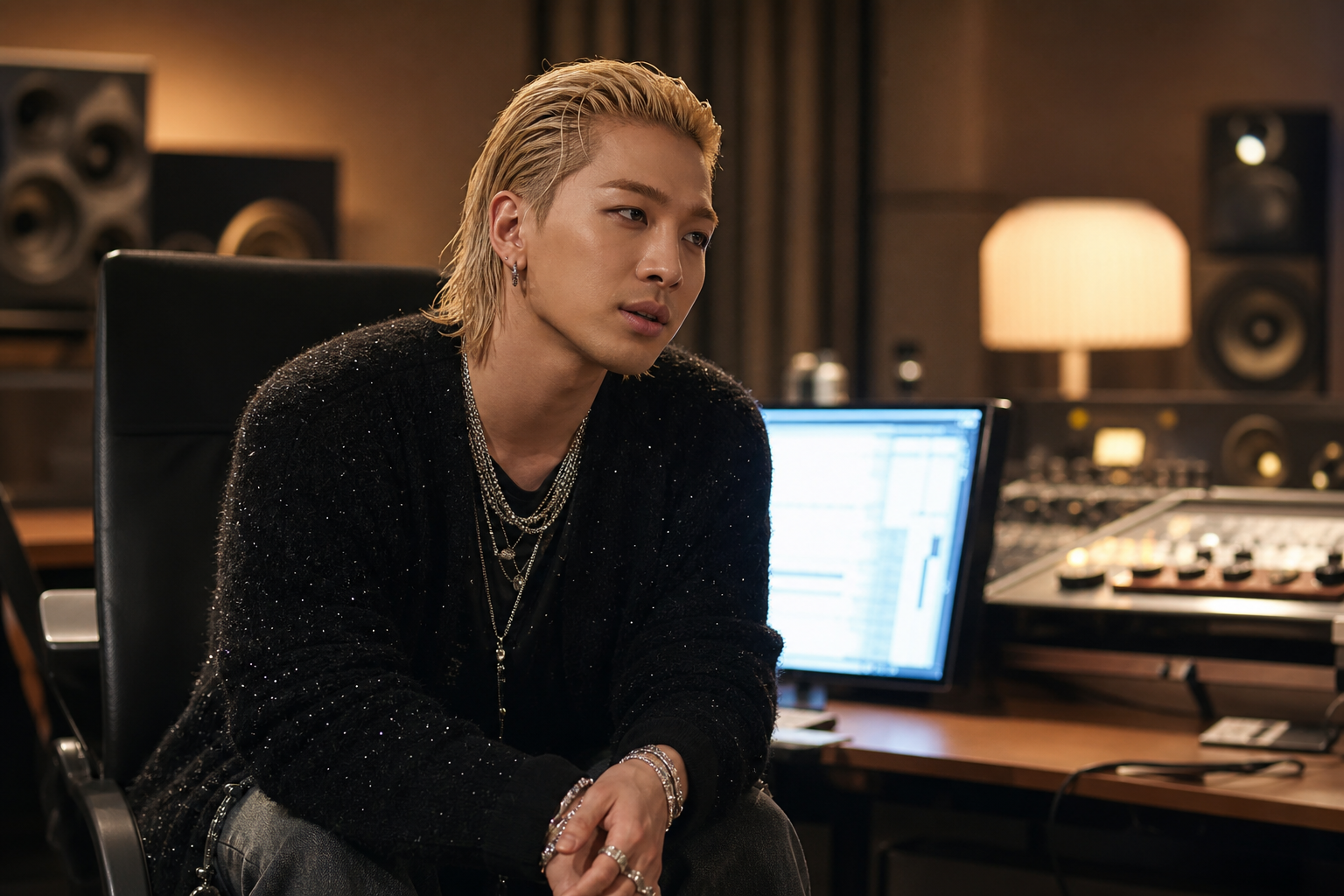 태양 새 앨범 기사 영향과 배경을 설명하는 이미지 - 음감회에서는 올데이 프로젝트(ALLDAY PROJECT) 멤버 타잔 과 우찬 이 피처링한 수록곡 ‘WOULD YOU’ 에 대한 이야기도 이어졌다...