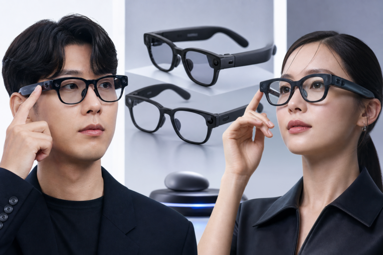 [AI 스마트글라스, 삼성 구글, 웨어러블] 기사 대표 이미지 - 삼성·구글, ‘안드로이드 XR’ AI 스마트 글라스 2종 공개…연예인 안경급 ‘컴패니언’ 승부