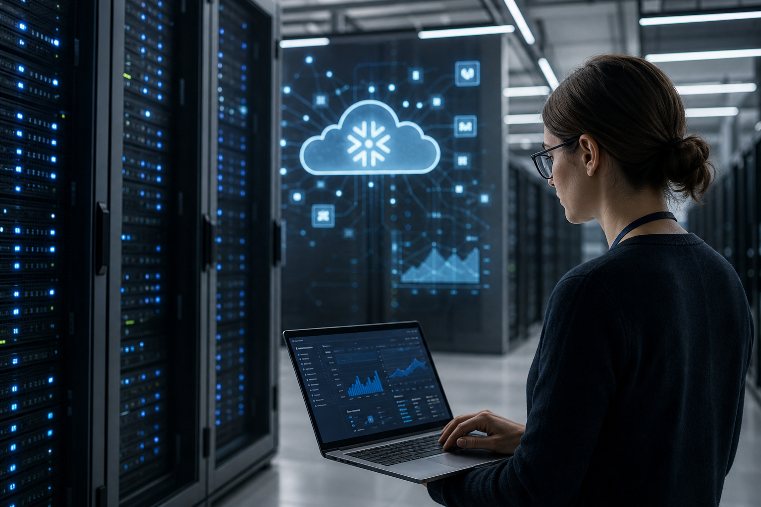 AI CPU 클라우드, AWS 그라비톤, 데이터 플랫폼 기사 핵심 맥락을 보여주는 이미지 - 스노플레이크는 오래전부터 AWS 인프라 위에서 운영돼 왔지만, 이번 계약은 규모와 기간에서 한층 더 공격적으로 수요를 선반영한 형태...