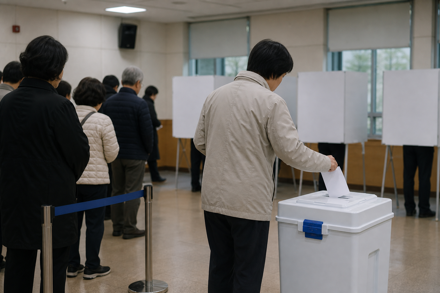 재보궐 선거, 투표소, 선거비용 기사 영향과 배경을 설명하는 이미지 - 이 중 재보궐선거는 선거보조금이 없다는 점이 특징이다. 따라서 SBS의 분석에서는 선거보전액과 선거관리비용이 실질적인 비용 구조를 좌우한다. 후...