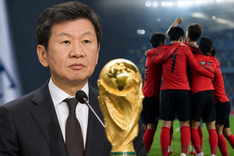[정몽규, 월드컵, 축구협회] 기사 대표 이미지 - 정몽규 대한축구협회장, 2026 월드컵 마치고 ‘13년 체제’ 종료…대표팀 성과로 마무리 선언