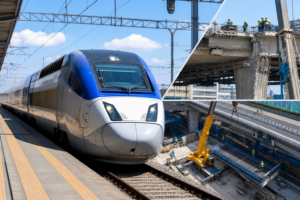 [철도, KTX, 열차복구] 기사 대표 이미지 - 코레일 “31일부터 모든 열차 정상 운행”…서소문 고가차도 붕괴 복구 마무리