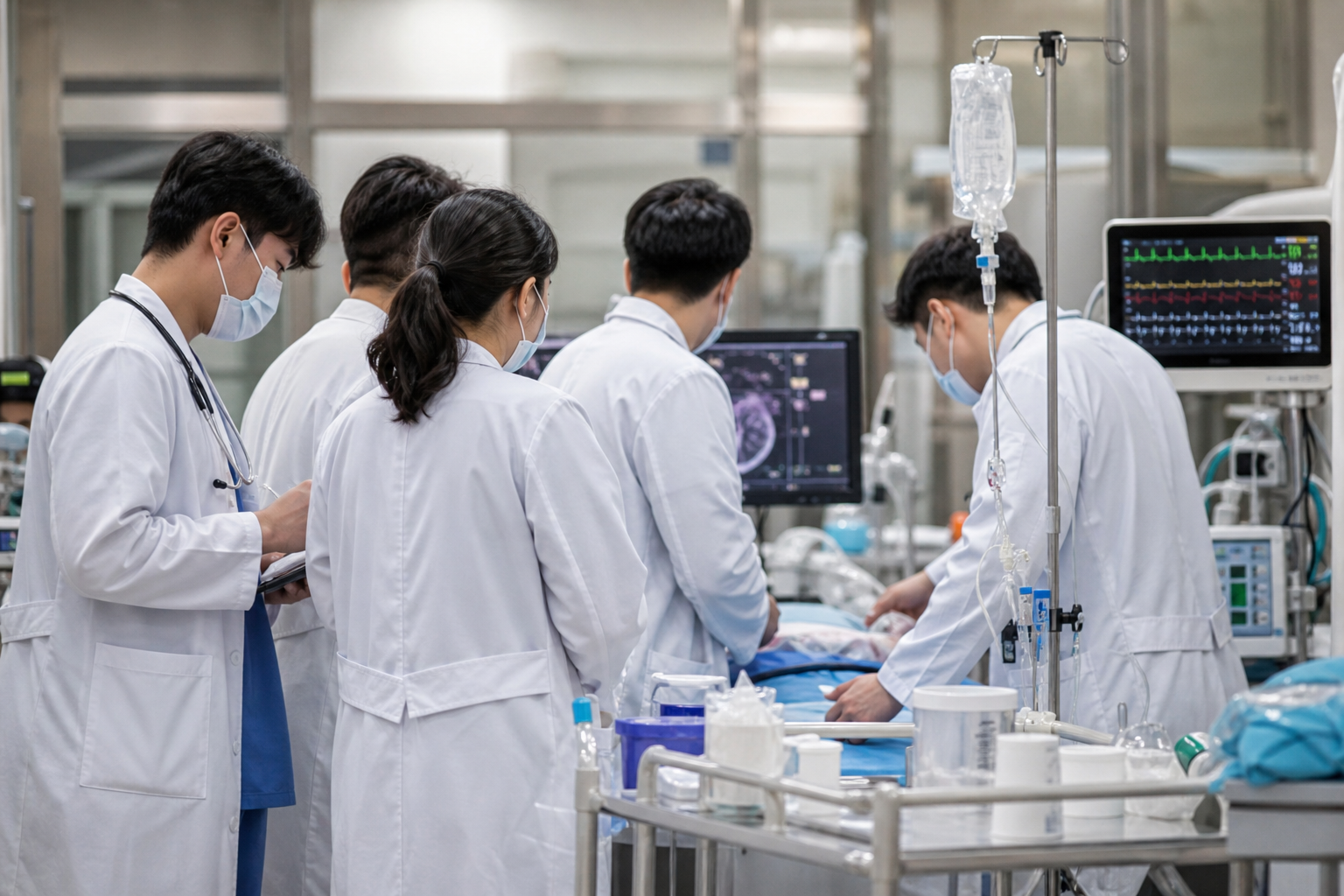 의료진, 병원, 전공의 기사 영향과 배경을 설명하는 이미지 - 의료계는 상급종합병원에서 전문의 수가 줄어드는 흐름이 종합병원·개원가 등으로의 이동과 맞물려 나타난 것으로 본다. 또 상급종합병원이 중증·응급·...