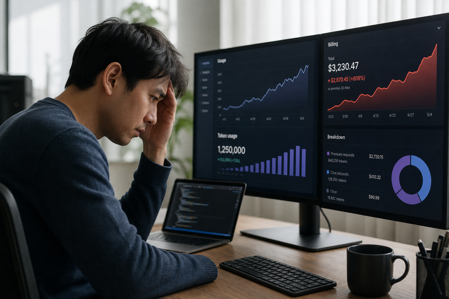 Copilot token 기사 핵심 맥락을 보여주는 이미지 - TechCrunch가 전한 바에 따르면, 변경 소식이 알려지자 레딧과 X(트위터) 등에서 “전환 후 비용이 감당하기 어려운 수준으로 치솟는다”는...