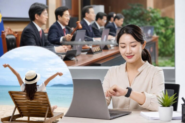 연차휴가, 근로자, 휴식시간 기사 대표 이미지 - 내년부터 연차휴가 ‘시간 단위’ 사용 가능…국무회의, 근로기준법 개정안 의결
