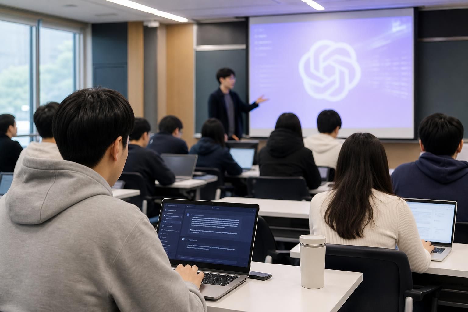 챗GPT 교육 기사 영향과 배경을 설명하는 이미지 - 서울대는 개발사인 오픈AI와의 글로벌 연구 협력을 확장하겠다는 방침도 덧붙였다. 교육 목적의 AI 도입이 단순 도구 제공에 그치지 않고, 실제...