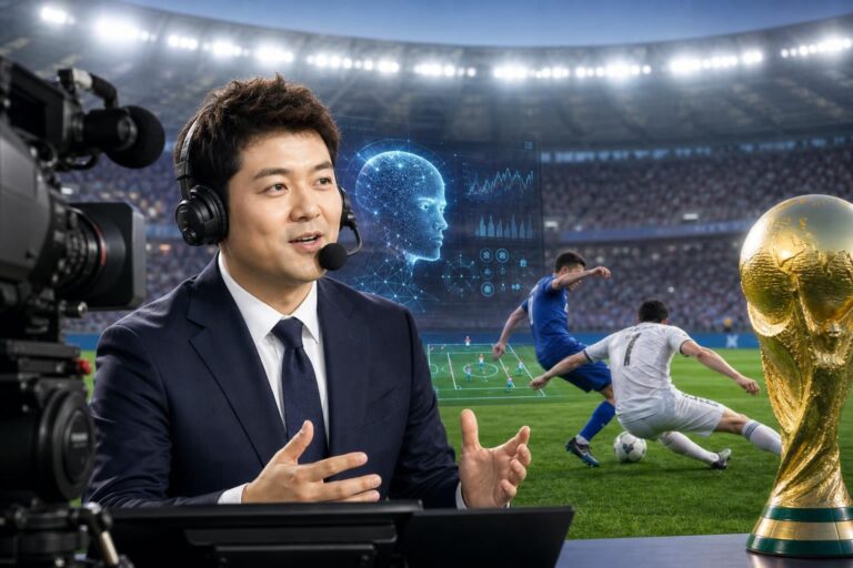 월드컵 중계 기사 대표 이미지 - KBS, 2026 북중미 월드컵에 ‘AI 데이터’와 전현무 캐스터 투입…전문성·재미 동시 노린다