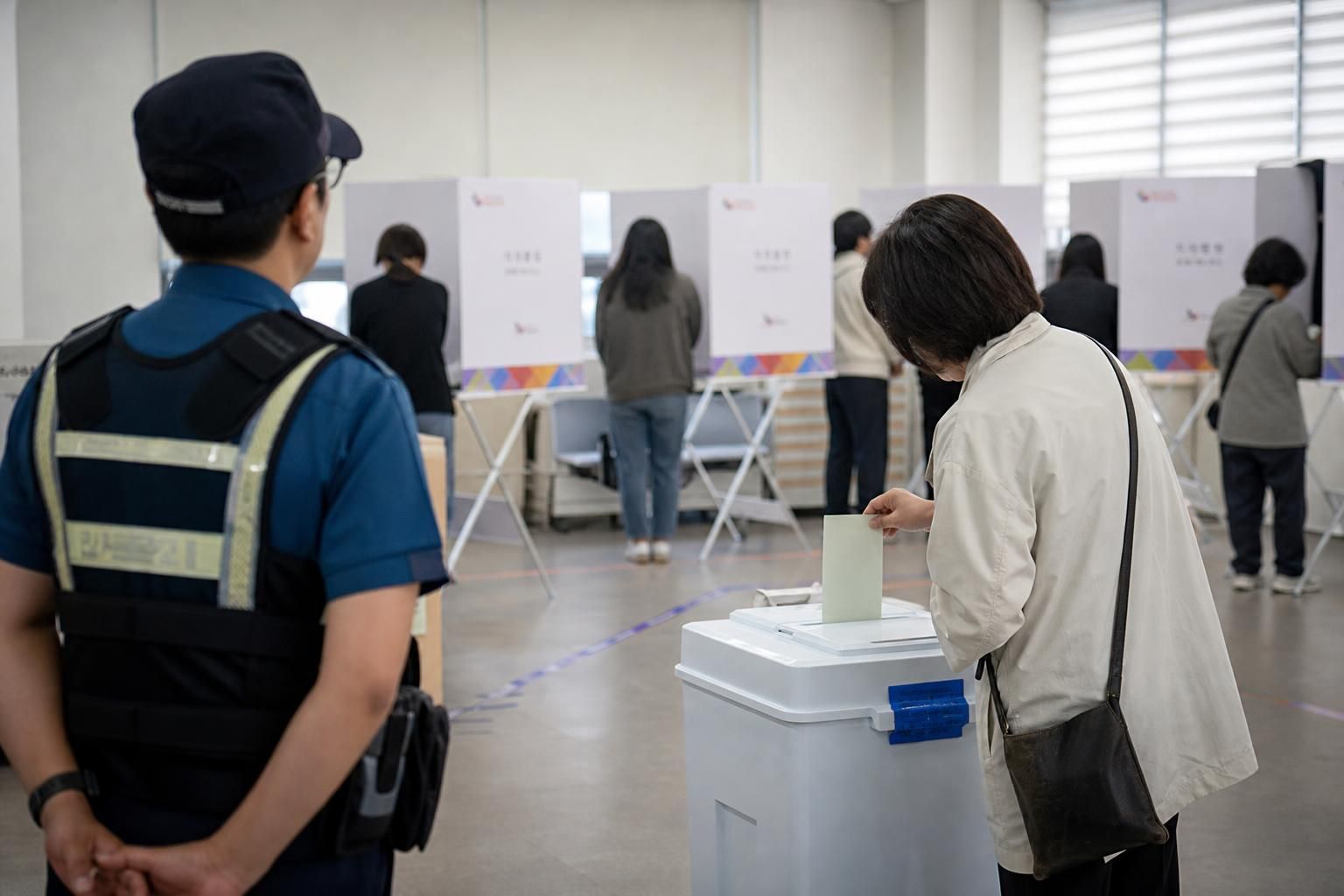 지방선거 투표소, 투표율, 한국 선거 기사 영향과 배경을 설명하는 이미지 - 경기북부경찰청은 이날 관내 투표소 193곳 을 대상으로 기동대 4개 부대와 광역예방순찰대 2개 팀 등 500여 명 을 투입해 경비를 맡고, 투표.....