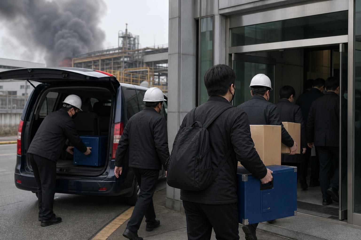 [폭발 사고 조사, 압수수색, 산업 안전] 기사 영향과 배경을 설명하는 이미지 - 이번 수사 착수는 한화에어로 내부 이슈를 넘어, 방산·제조 등 안전 의존도가 높은 산업 전반에 영향을 줄 수 있다. 중대 사고가 발생하면 해당...