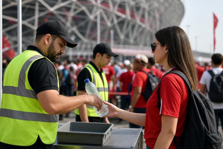 FIFA 월드컵 경기장, 관중 안전, 물병 반입 기사 대표 이미지 - FIFA, 월드컵 경기장 반입 물병 규정 변경…논란 ‘사전 통제’에서 ‘1개 반입’으로