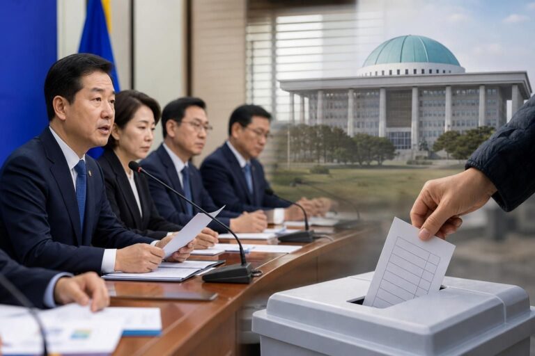 [투표용지, 선거관리, 개혁] 기사 대표 이미지 - 민주당, ‘투표용지 사태’ 재발 방지 위한 선거제도 개혁 TF 출범…선관위 조직개편·법 개정 검토