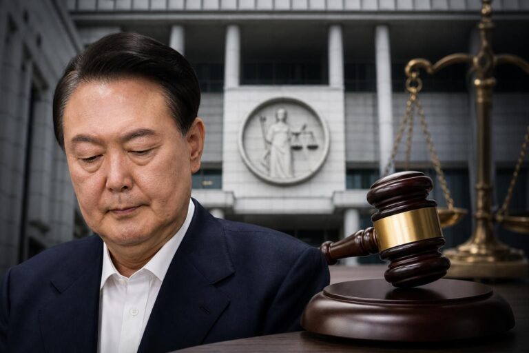 법원 판결 기사 대표 이미지 - 법원 “일반이적” 첫 유죄 판단…윤석열 전 대통령 1심 징역 30년