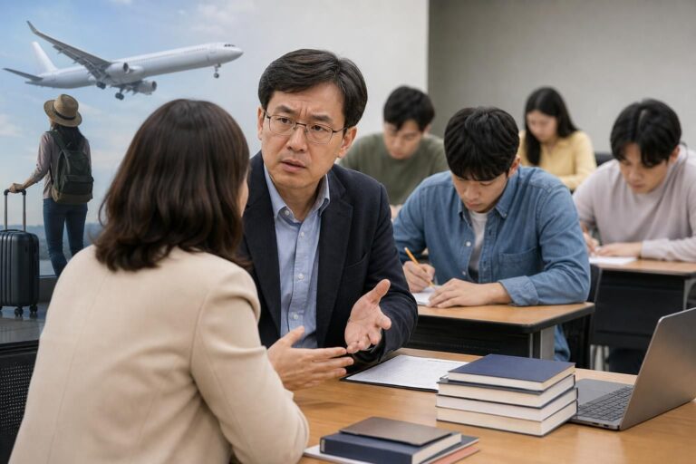 기말고사, 학부모, 대학교수 기사 대표 이미지 - 6개월 전 해외여행 예약…기말고사와 겹치자 “손해보상” 요구한 학부모 논란