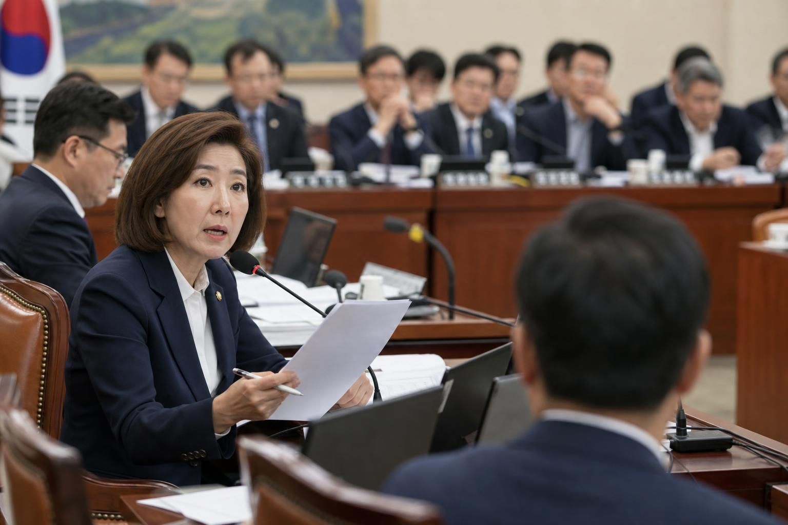 [선거관리위원회, 투표용지, 국회] 기사 영향과 배경을 설명하는 이미지 - 조 사무총장은 특정 인사나 지도부로 해석을 좁히는 접근은 부적절하며, 대통령의 메시지를 정치적 의도로 활용하는 것처럼 보일 수 있다고 지적했다....