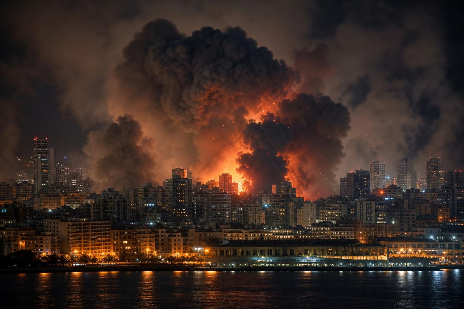 베이루트 공습, 이란-미국, 종전합의 기사 영향과 배경을 설명하는 이미지 - 이란은 즉각 반발하며 보복 경고를 내놓았다. 하탐 알안비야 중앙본부를 이끄는 인물은 이스라엘의 “범죄 행위를 좌시하지 않고 반드시 응징하겠다”고.....
