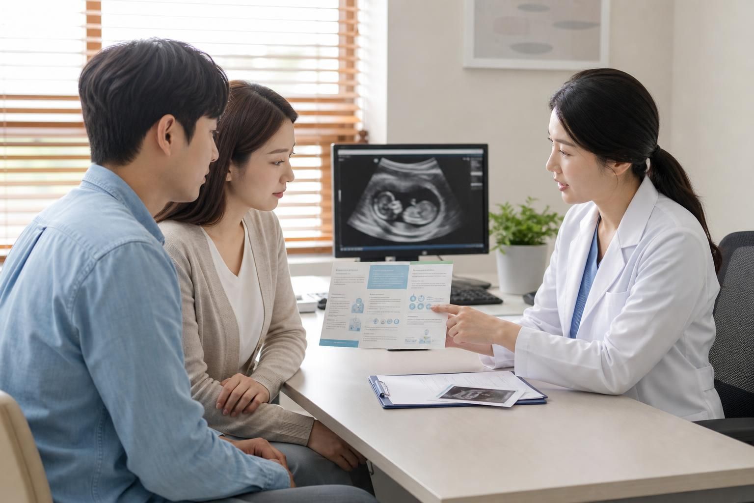 [임신상담, 의료가이드, 산전관리] 기사 핵심 맥락을 보여주는 이미지 - 가이드는 희귀질환의 유전 가능성에 대한 불안을 줄이고, 예비 부모가 상황에 맞게 정보를 확인할 수 있도록 구성됐다. 특히 해당 질환의 원인 유전...