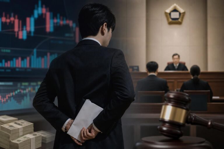 [내부자거래, 주식거래, 법원] 기사 대표 이미지 - 방송사 공시 담당 직원, ‘OTT 계약 호재’ 내부정보로 주식 8억 챙겨 재판에