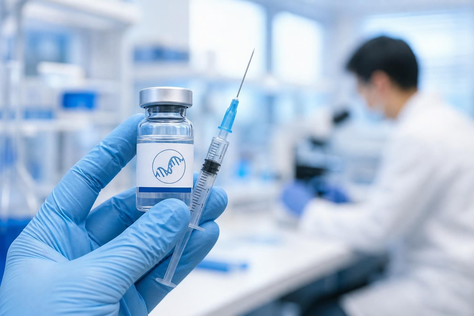 mRNA vaccine 기사 핵심 맥락을 보여주는 이미지 - 승인이 최종 확정될 경우 ‘엠플루시바’는 미국 내에서 최초로 mRNA 기술을 활용한 독감 백신이 된다. 공영라디오 NPR은 VRBPAC가 새로운...
