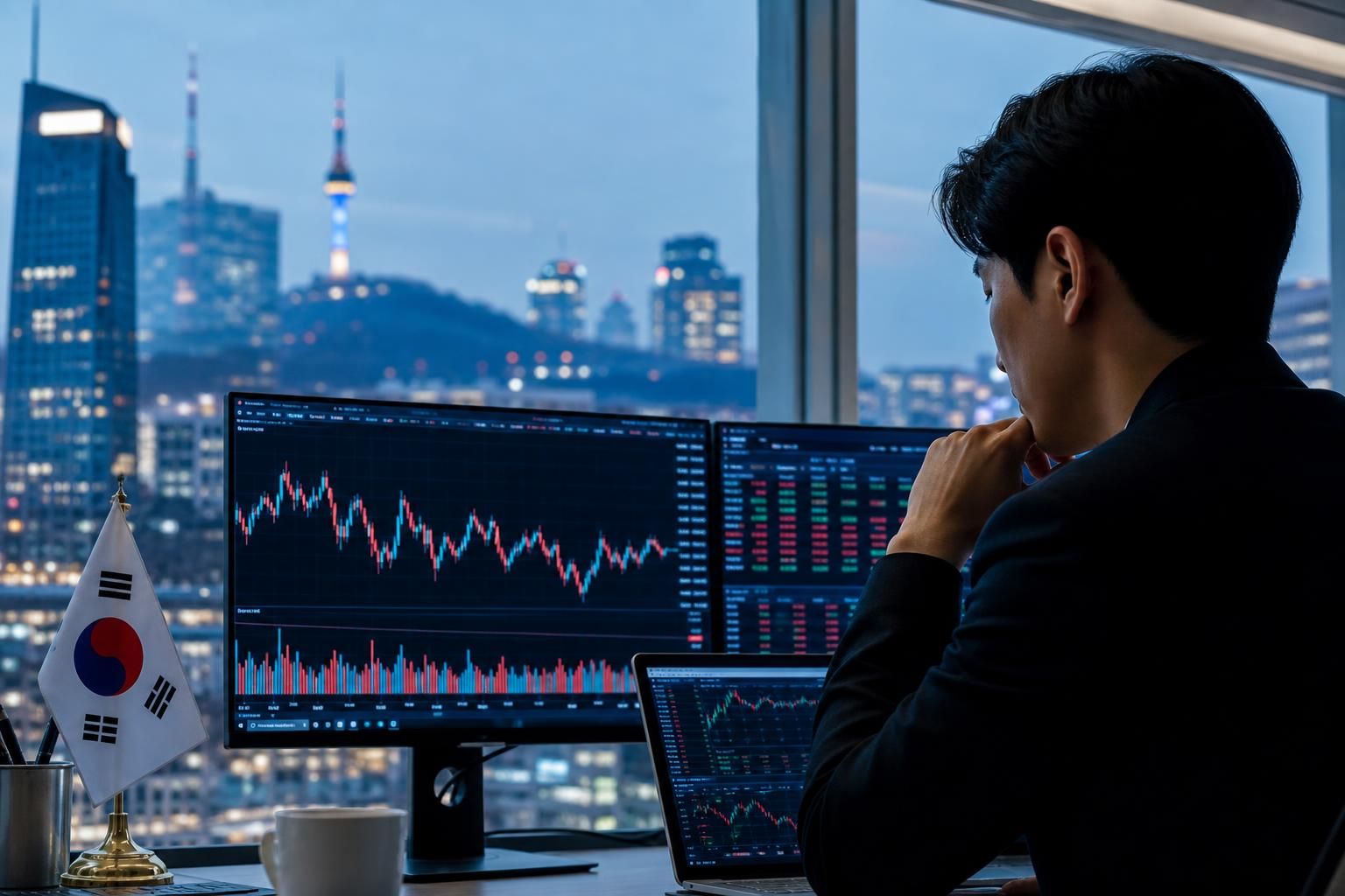 MSCI 지수 기사 핵심 맥락을 보여주는 이미지 - MSCI는 이번 연례 분류에서 한국을 선진국 관찰대상국에 포함하지 않기로 하며, 가장 중요한 판단 근거 중 하나로 역외 외환시장에서 원화 환전의...