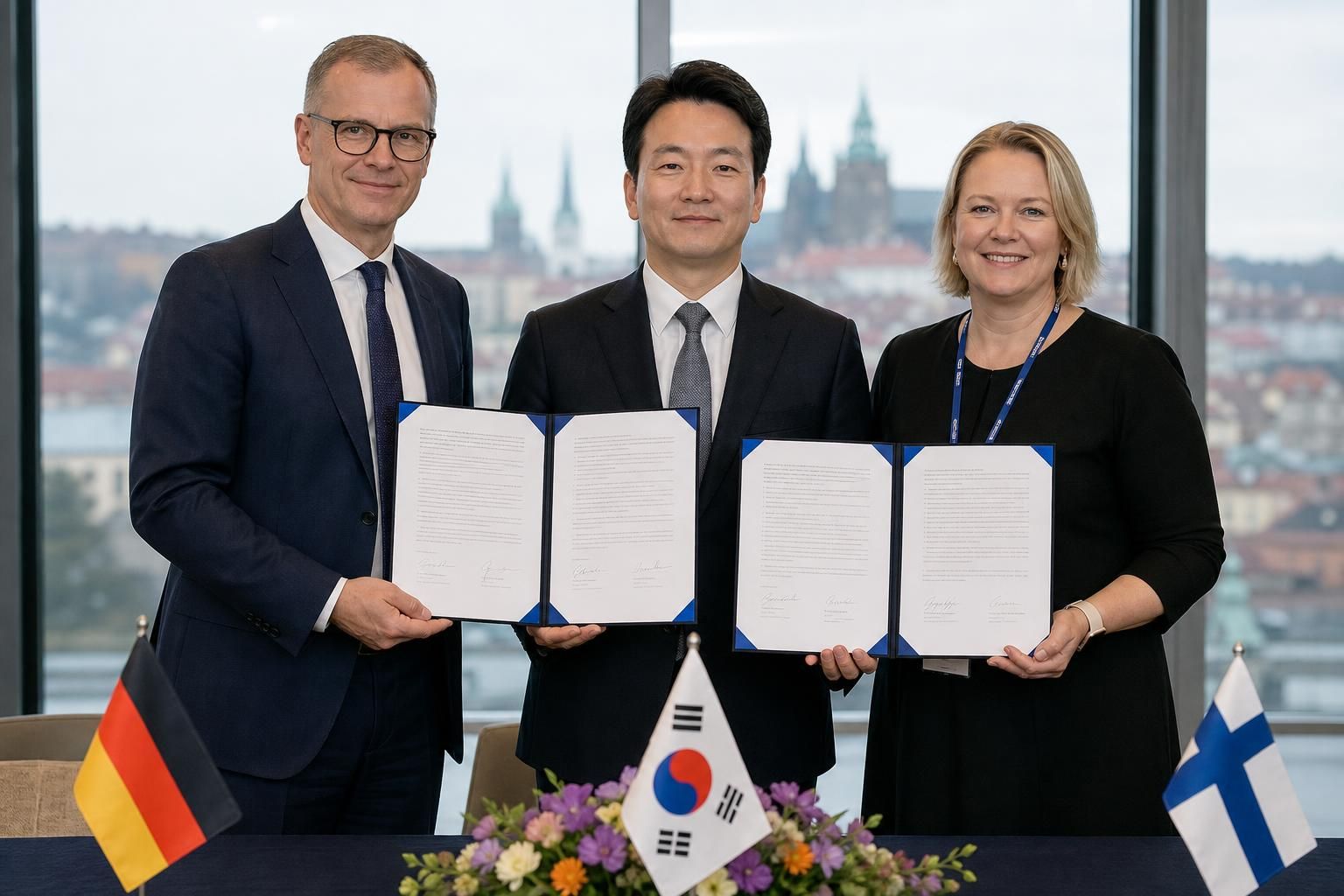 공영방송 협력 기사 핵심 맥락을 보여주는 이미지 - 연합뉴스 보도에 따르면 KBS는 지난 25일(현지 시간) 체코 프라하에서 박장범 KBS 사장과 ZDF의 노르베르트 힘러 사장이 만나 뉴스와 디지...