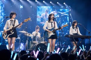 [밴드 공연, 일본 데뷔, K컬처] 기사 대표 이미지 - QWER, 워너 뮤직 재팬과 계약…일본 정식 데뷔 신호탄과 ‘도굴왕’ OST 출격