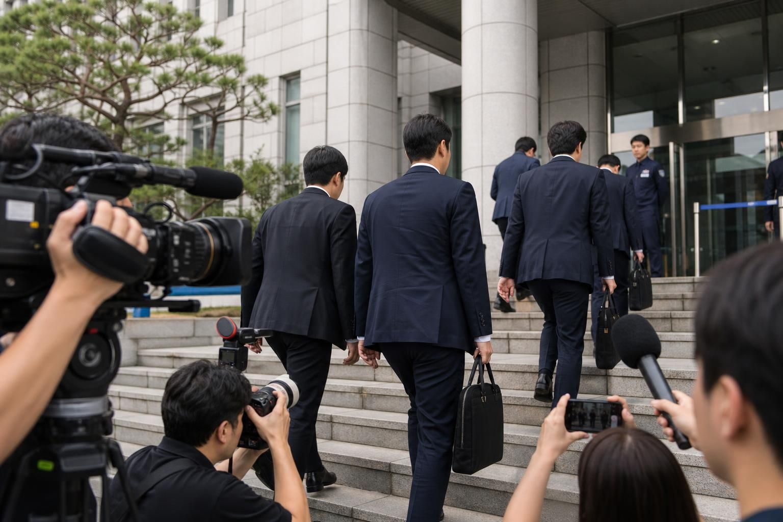 [주식거래, 증권수사, 법원영장] 기사 영향과 배경을 설명하는 이미지 - 이 사건은 지난 3월 금융위원회 산하 증권선물위원회가 종합병원·대형학원 등을 운영하는 재력가와 자산운용사 임원, 금융회사 지점장, 소액주주 운동...