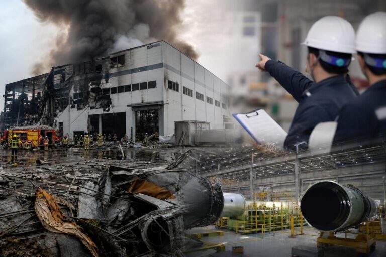 항공우주 공장, 폭발사고, 산업 안전 기사 대표 이미지 - 한화에어로스페이스 대전사업장 폭발 사고…고용노동부 특별감독 착수
