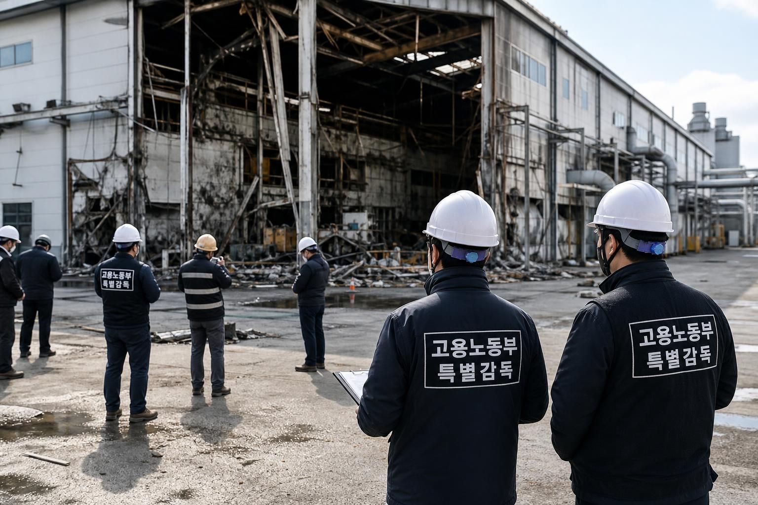 항공우주 공장, 폭발사고, 산업 안전 기사 핵심 맥락을 보여주는 이미지 - 충청일보 보도에 따르면, 한화에어로스페이스 대전사업장에서 폭발 사고가 발생한 직후 고용노동부가 특별감독 에 들어갔다. 특별감독은 단순한 사고 수...