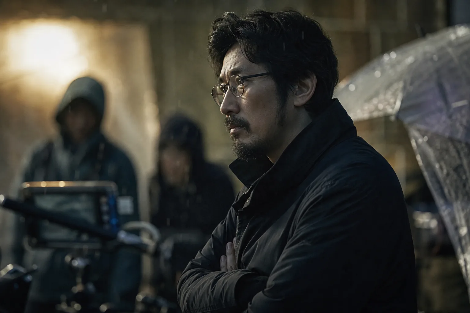 칸 영화제와 국내 개봉을 앞둔 나홍진 감독 신작 호프의 파장을 설명하는 AI 이미지