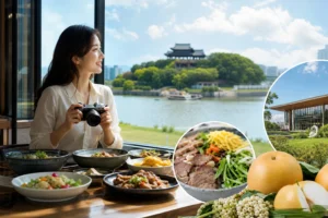 나주 미식관광 이벤트와 지역 음식 여행을 상징하는 대표 이미지