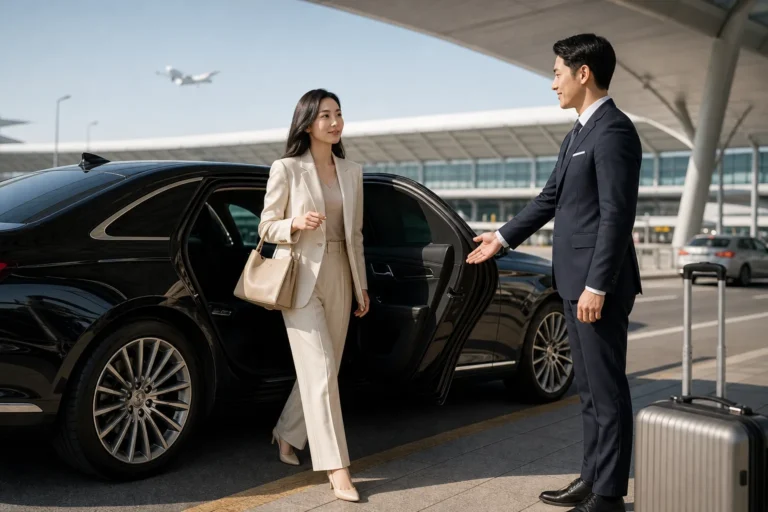 VIP 고객을 위한 공항 프리미엄 이동 서비스 이미지