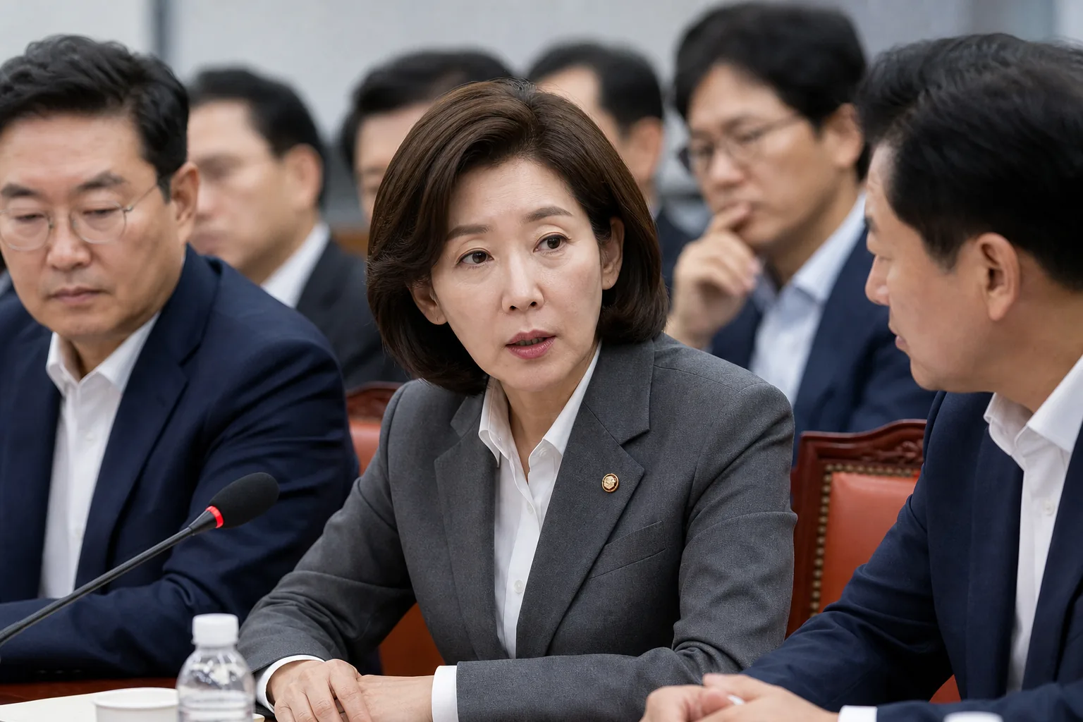 국민의힘 당내 리더십과 징계 논란