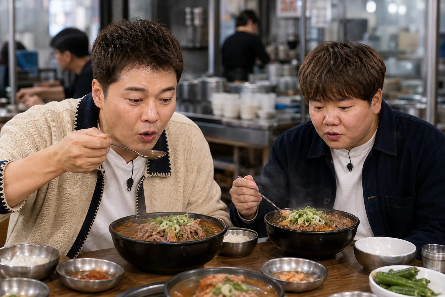 대전 노포 맛집을 찾아가는 먹큐멘터리 촬영 현장
