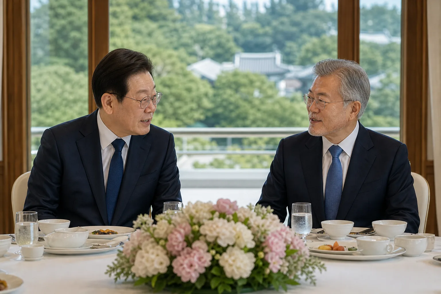 민주당 전당대회를 앞두고 단합과 외연 확장을 논의하는 정치권