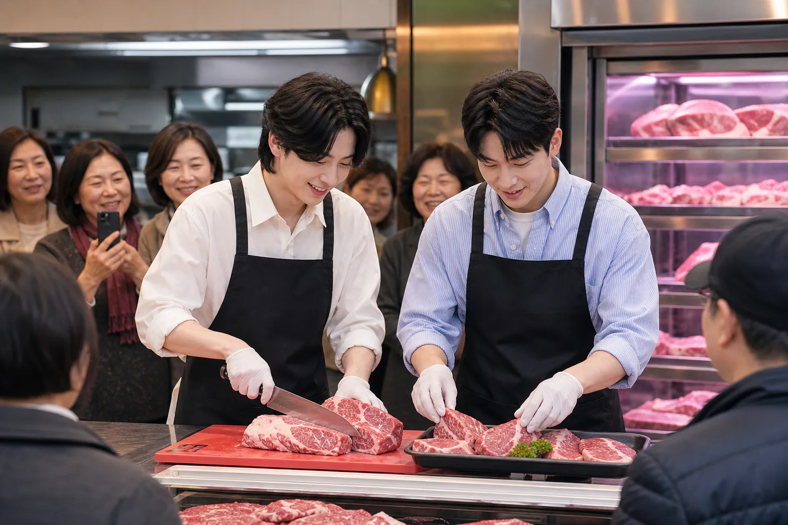 편스토랑 방송에서 요리와 판매 성과가 결합된 예능 흐름 이미지