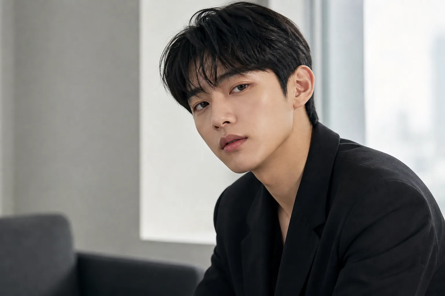 앤더블 리더 장하오의 무대 목표와 팬 소통을 나타낸 이미지