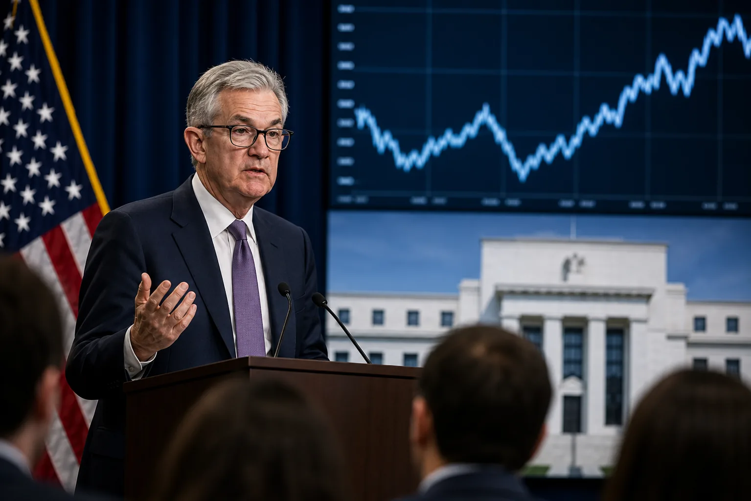 FOMC 기자회견과 미국 2년물 국채금리 반응을 나타내는 이미지