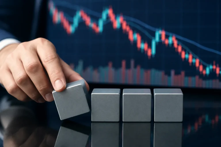 ETF 시장과 투자자 안내를 표현한 AI 이미지