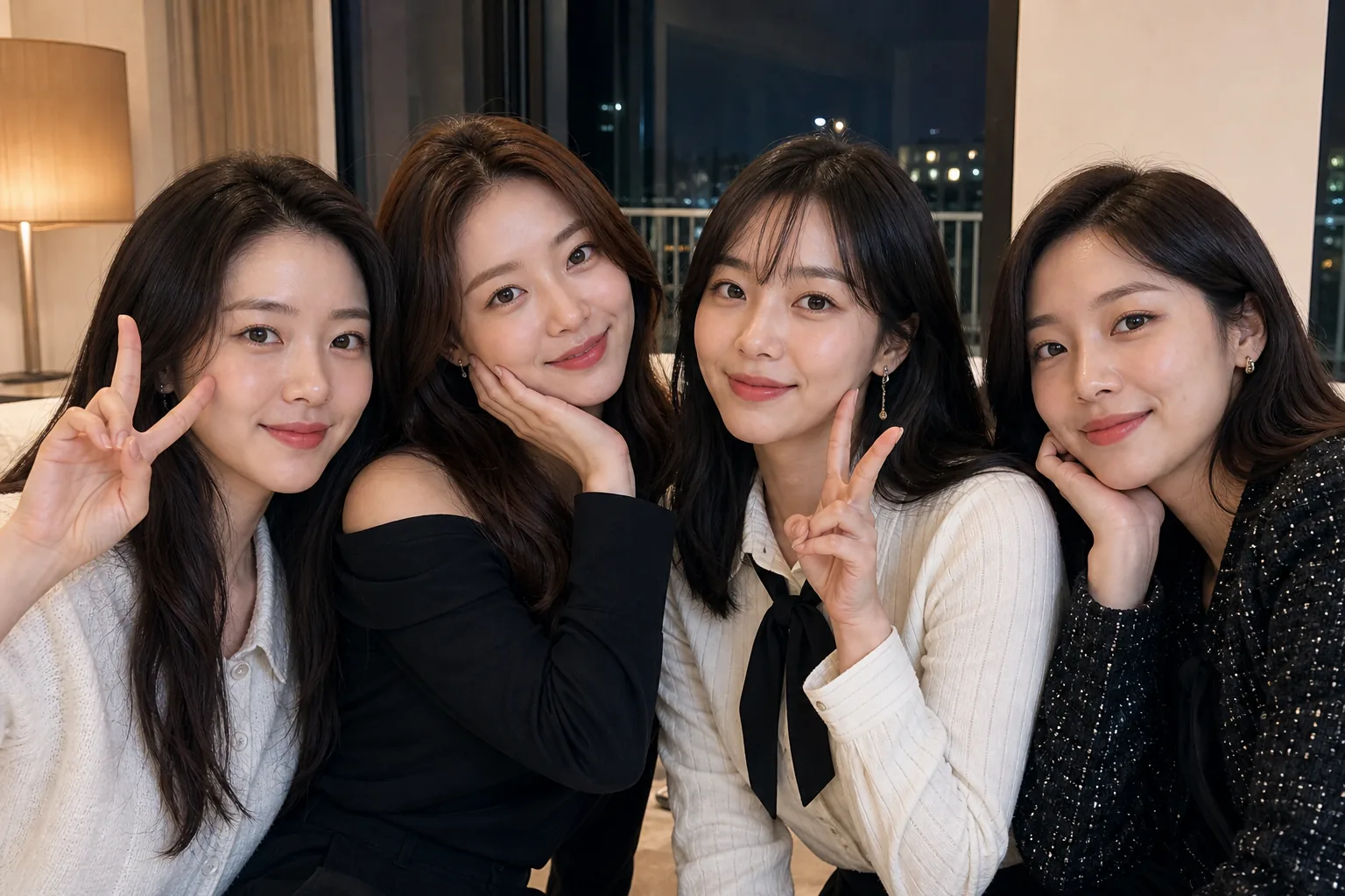 걸스데이 히트곡과 멤버별 활동을 보여주는 이미지